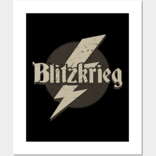 WW2 Germany Blitzkrieg Vintage Posters and Art